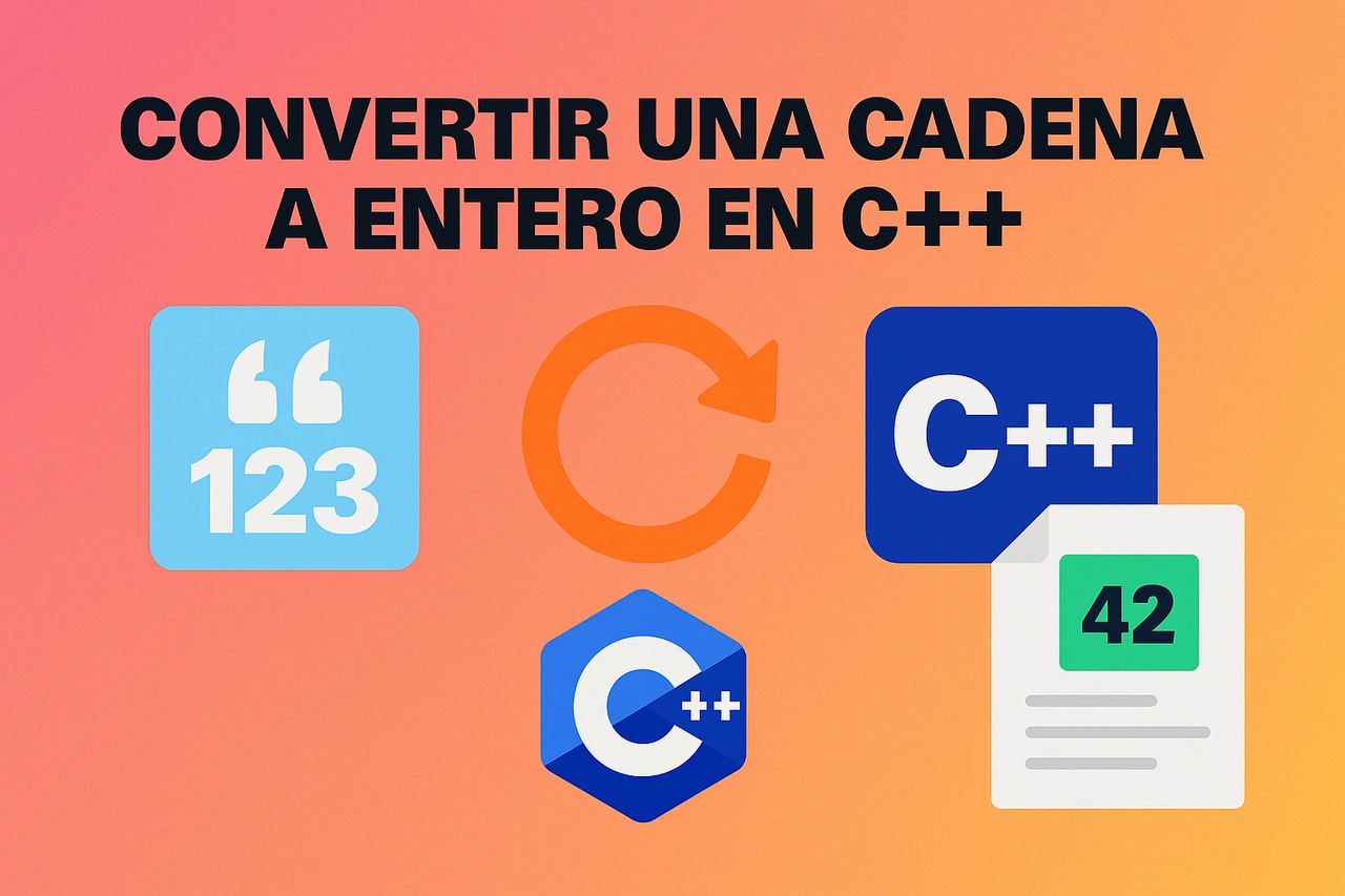 Cómo convertir una cadena a entero en C++: Ejemplo práctico