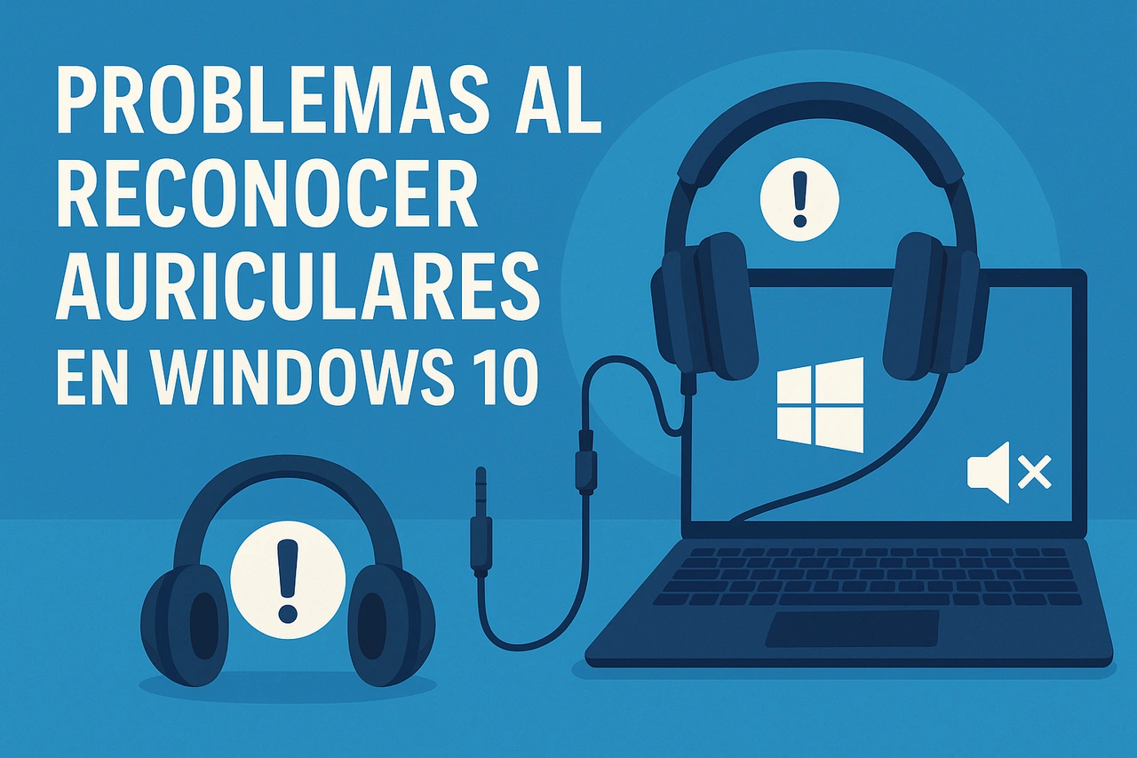 Problemas al reconocer auriculares en Windows 10: Tutorial