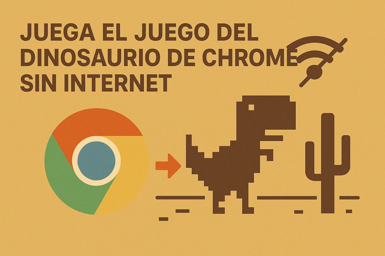 Juega el Juego del Dinosaurio de Chrome sin Internet: Tutorial Completo