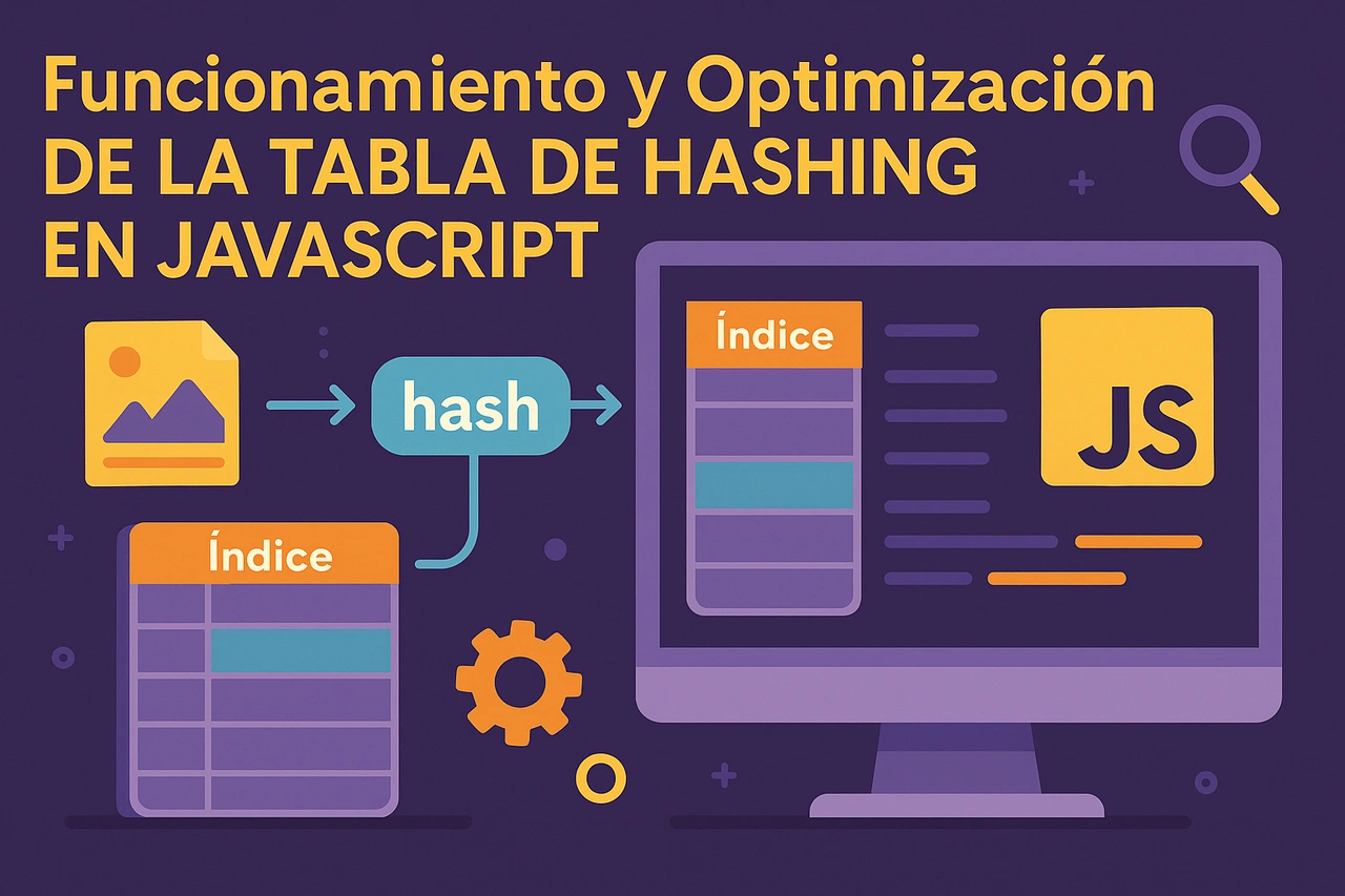 Funcionamiento y Optimización de la Tabla de Hashing en JavaScript