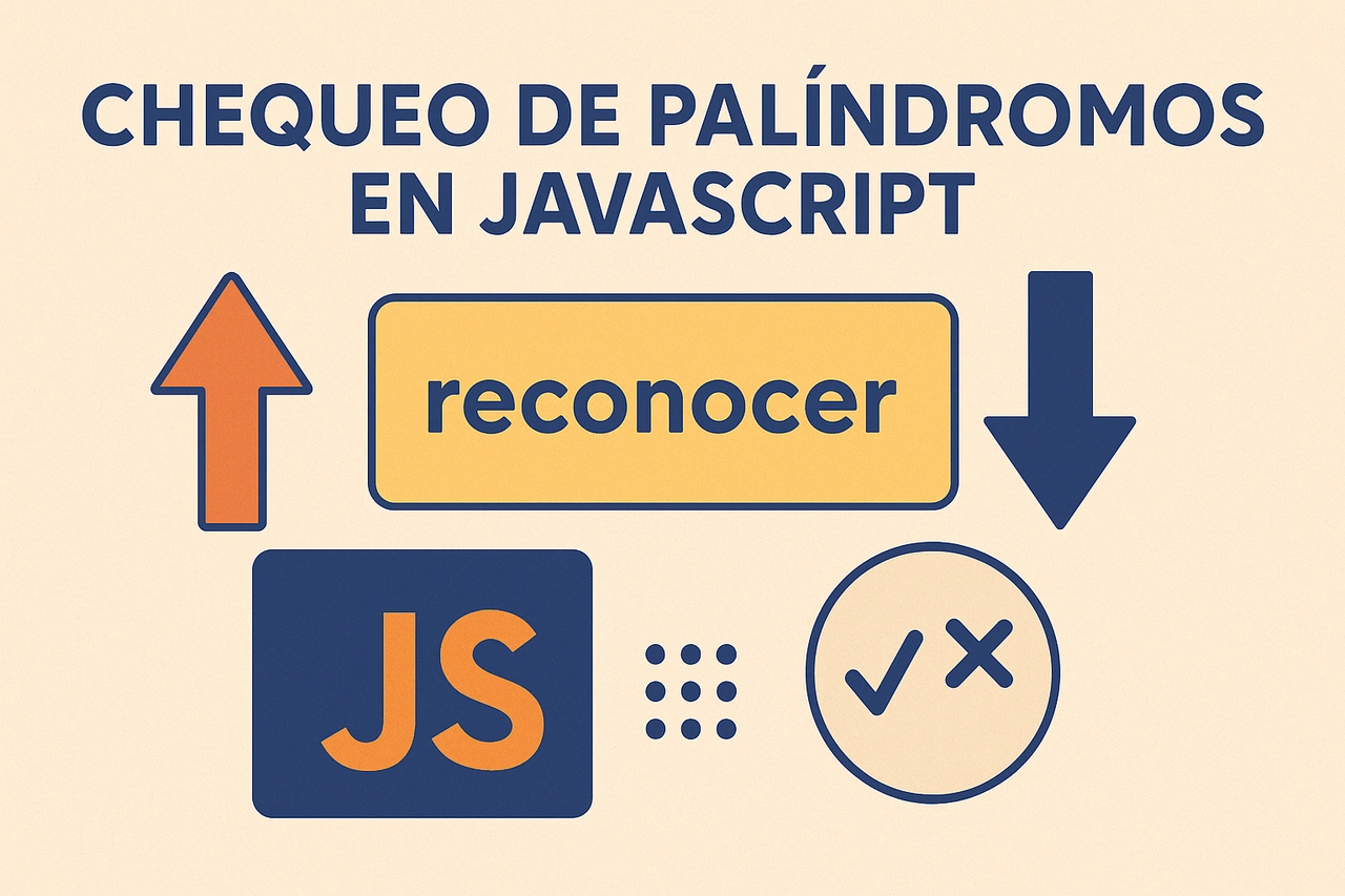 Chequeo de palíndromos en JavaScript: dos métodos efectivos y prácticos