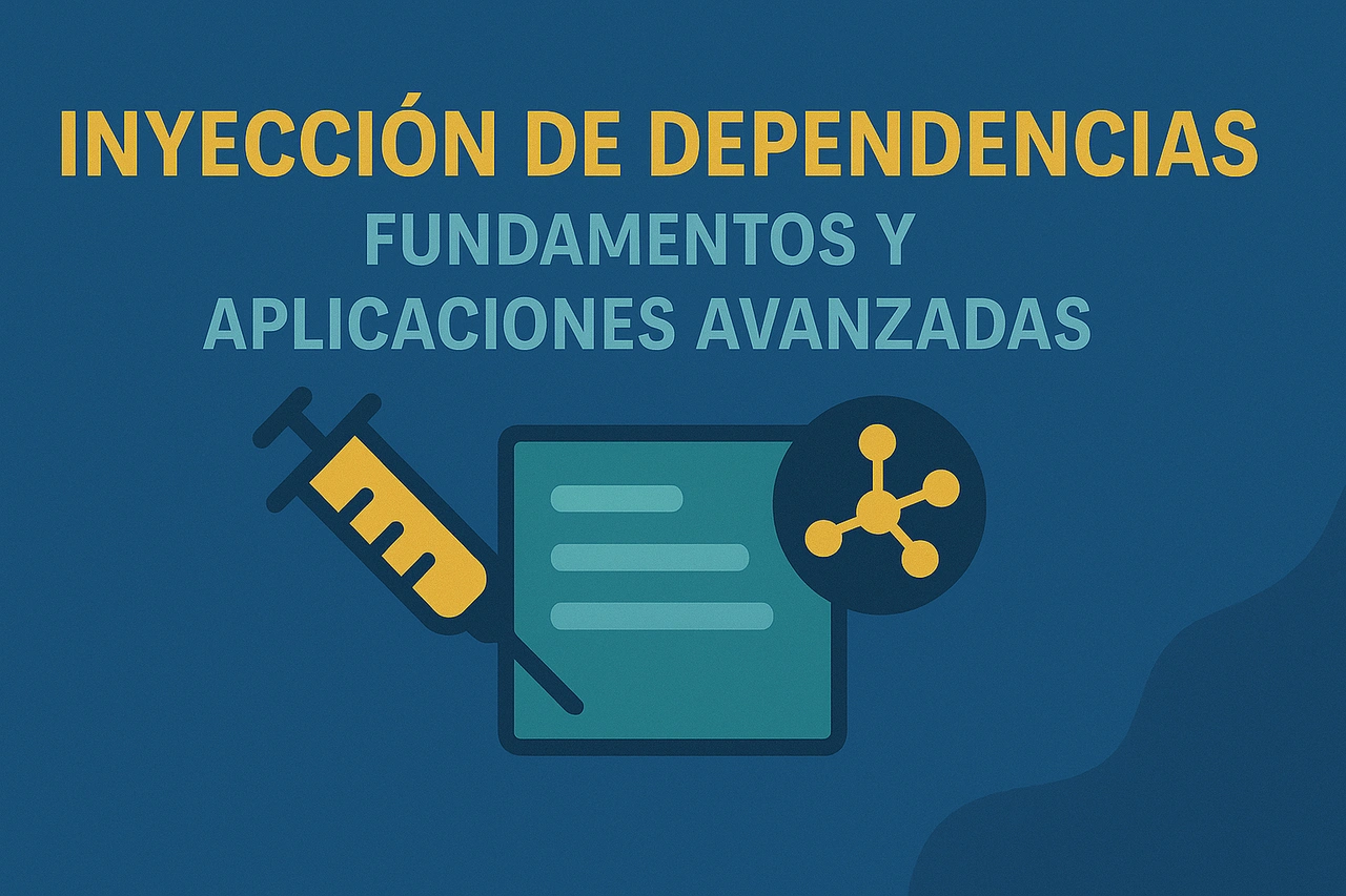 Inyección de dependencias: fundamentos y aplicaciones avanzadas