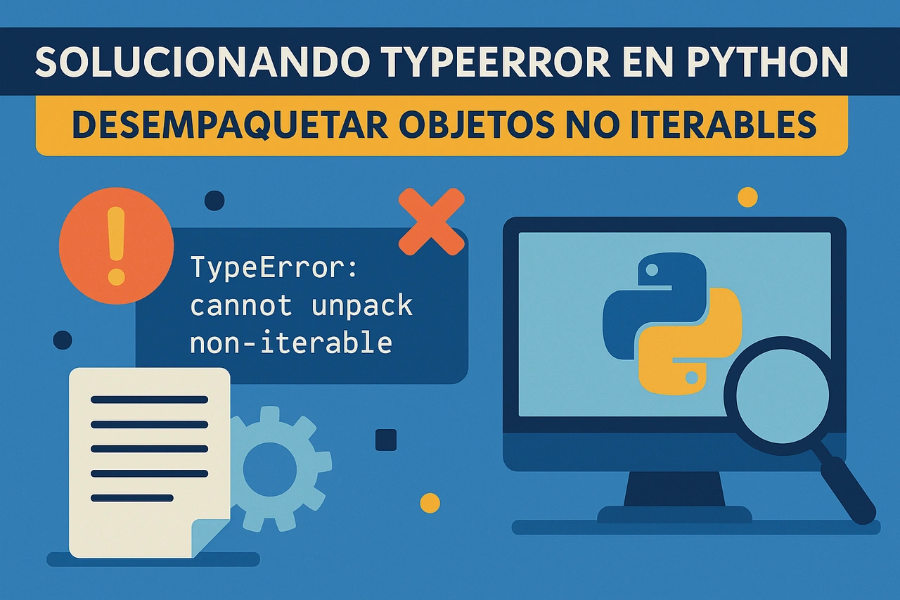 Solucionando TypeError en Python: Desempaquetar objetos no iterables