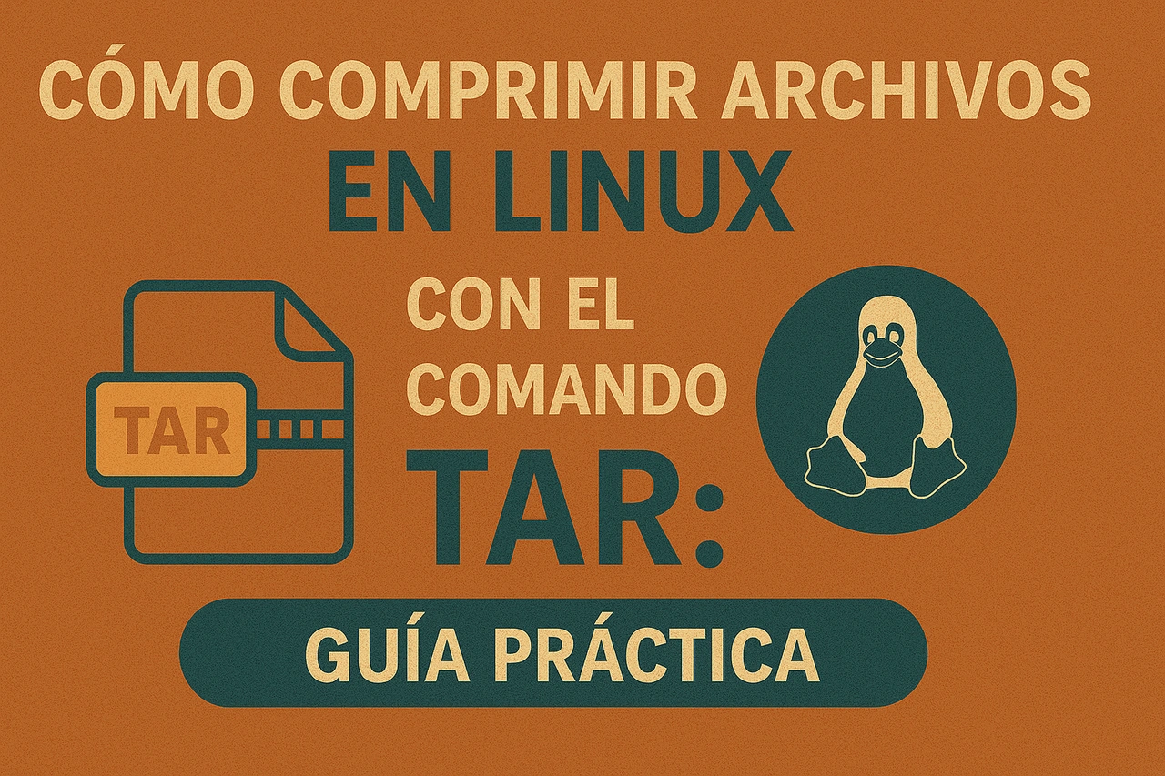 Cómo comprimir archivos en Linux con el comando tar: Guía práctica