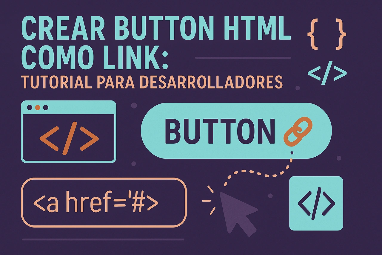 Crear button HTML como link: tutorial para desarrolladores