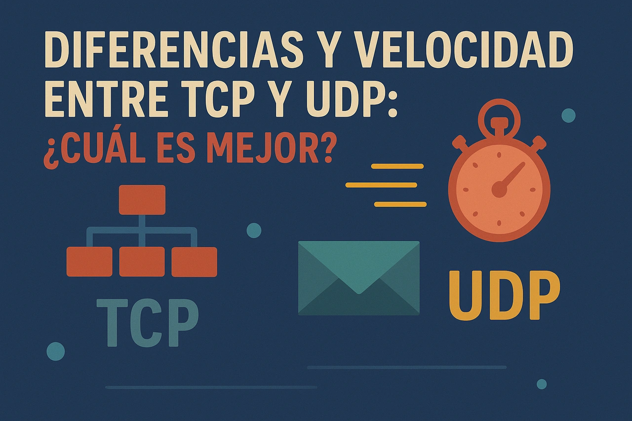 Diferencias y velocidad entre TCP y UDP: ¿Cuál es mejor?