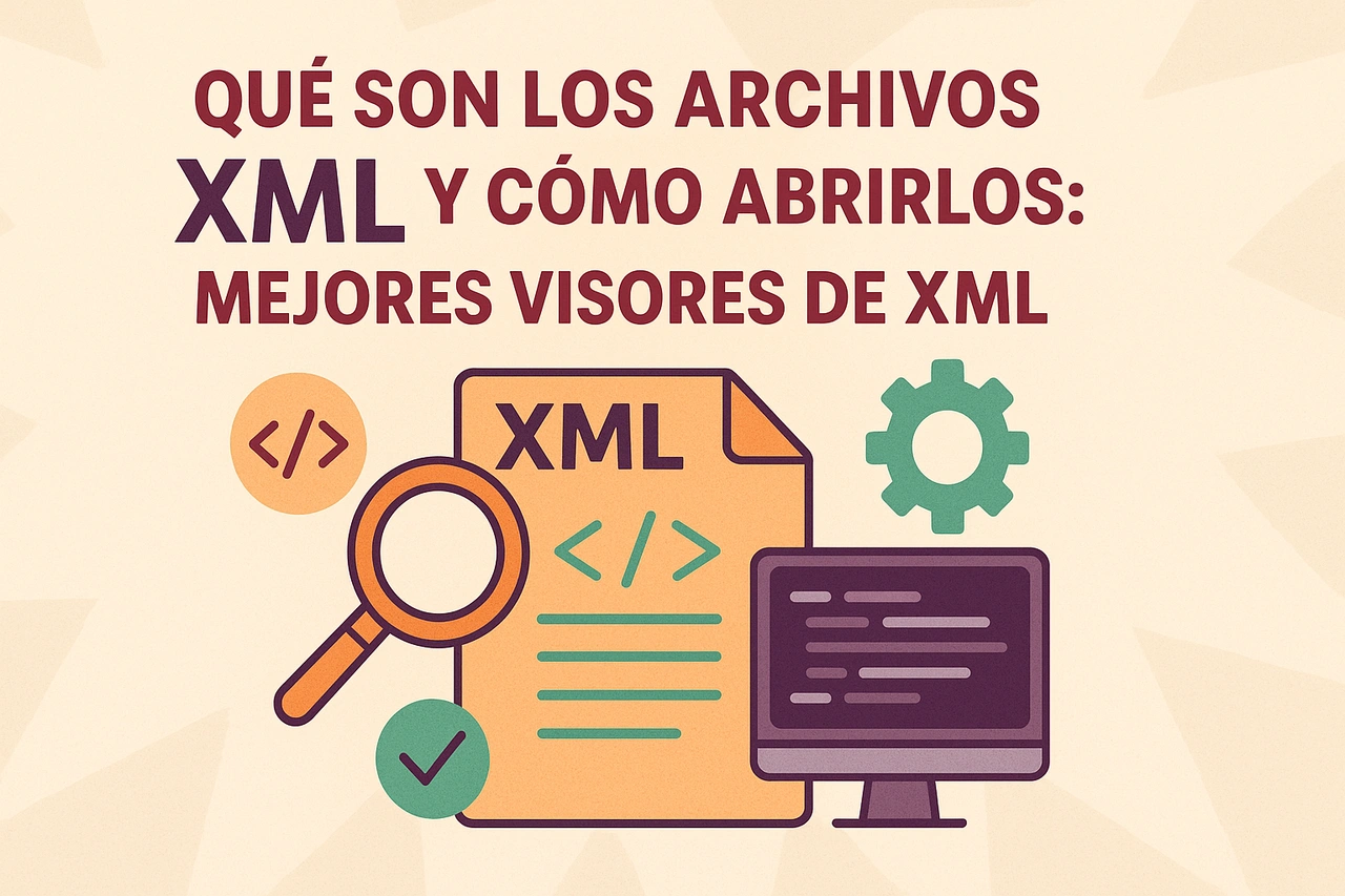 Qué son los archivos XML y cómo abrirlos: Mejores visores de XML