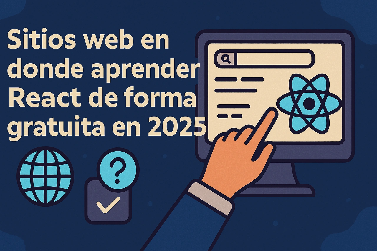 Sitios web en donde aprender React de forma gratuita en 2025