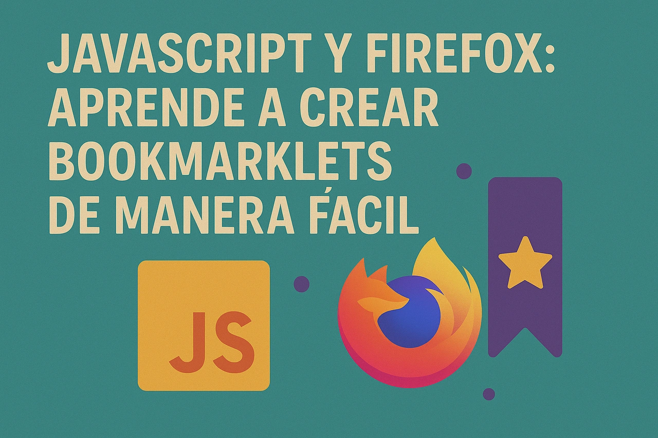 JavaScript y Firefox: Aprende a crear Bookmarklets de manera fácil