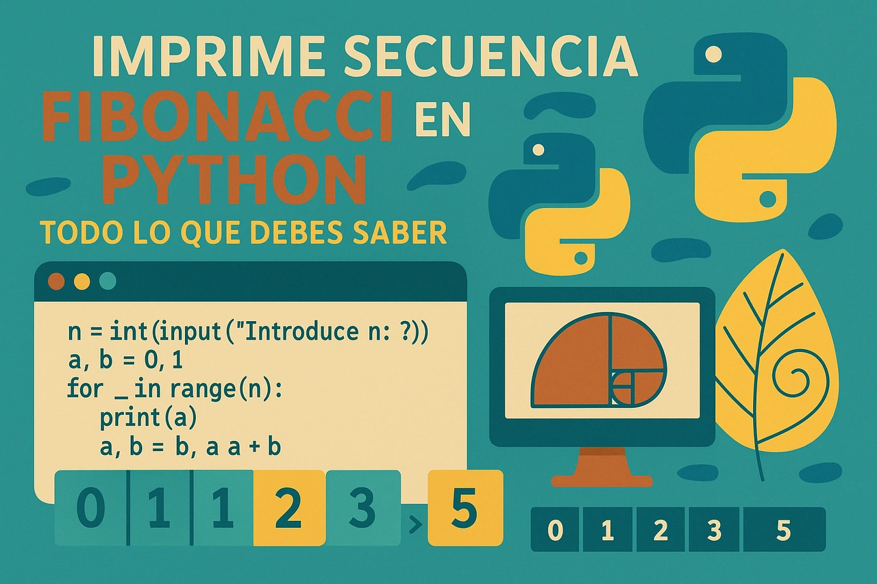 Imprime secuencia Fibonacci en Python: Todo lo que debes saber