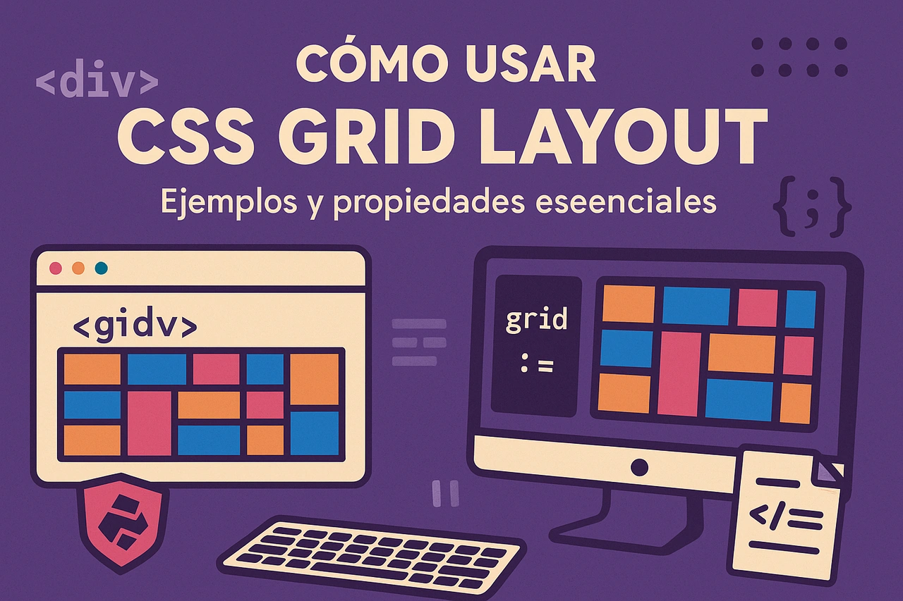 Cómo usar CSS Grid Layout: Ejemplos y propiedades esenciales