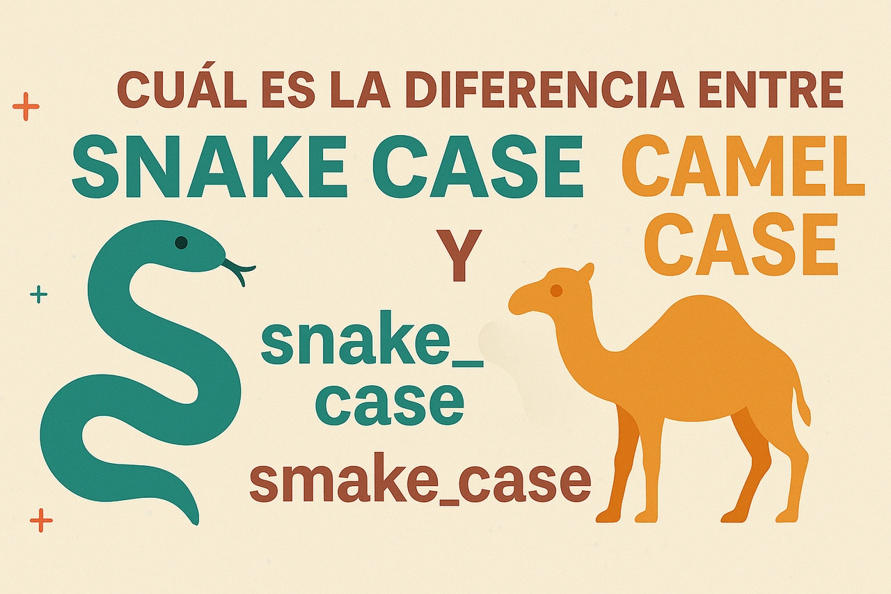 Cual es la Diferencia entre Snake Case y Camel Case