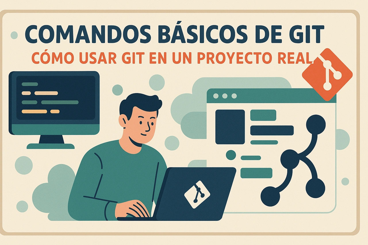 Comandos básicos de Git: Cómo usar Git en un proyecto real