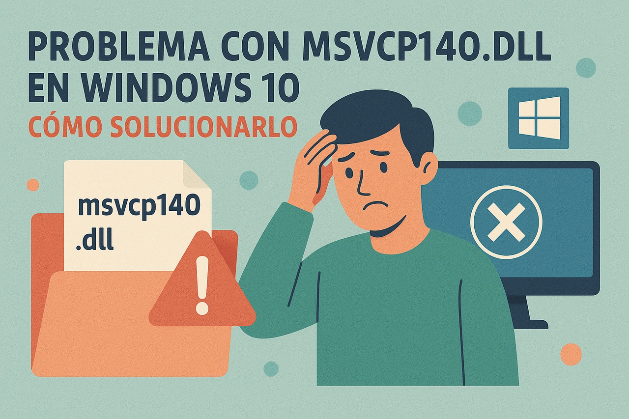 Problema con msvcp140.dll en Windows 10: Cómo solucionarlo