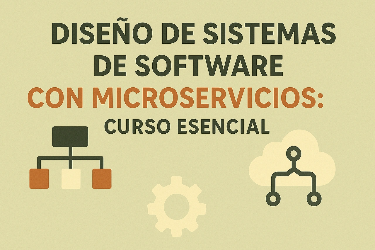 Diseño de sistemas de software con microservicios: Curso esencial