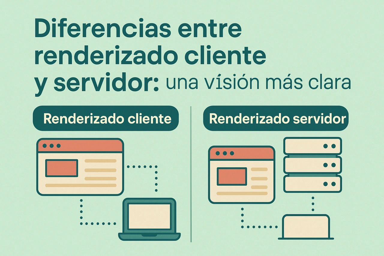 Diferencias entre renderizado cliente y servidor: una visión más clara