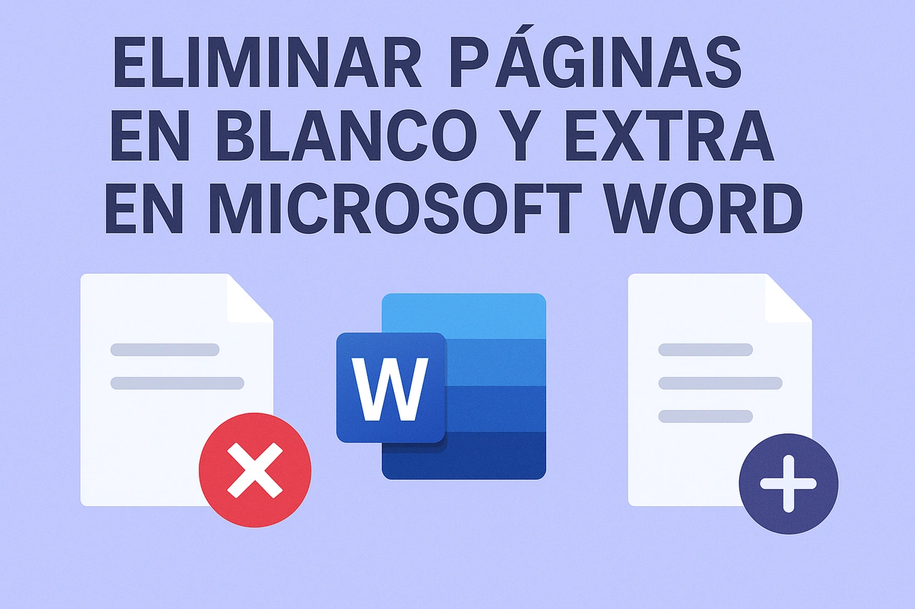 Cómo eliminar páginas en blanco y extra en Microsoft Word de forma profesional