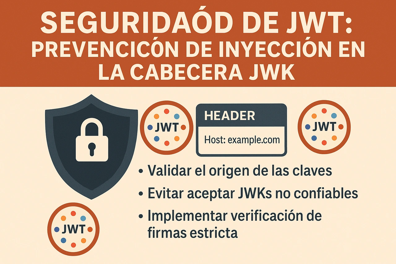 Explotación de JWT por inyección de cabecera JWK