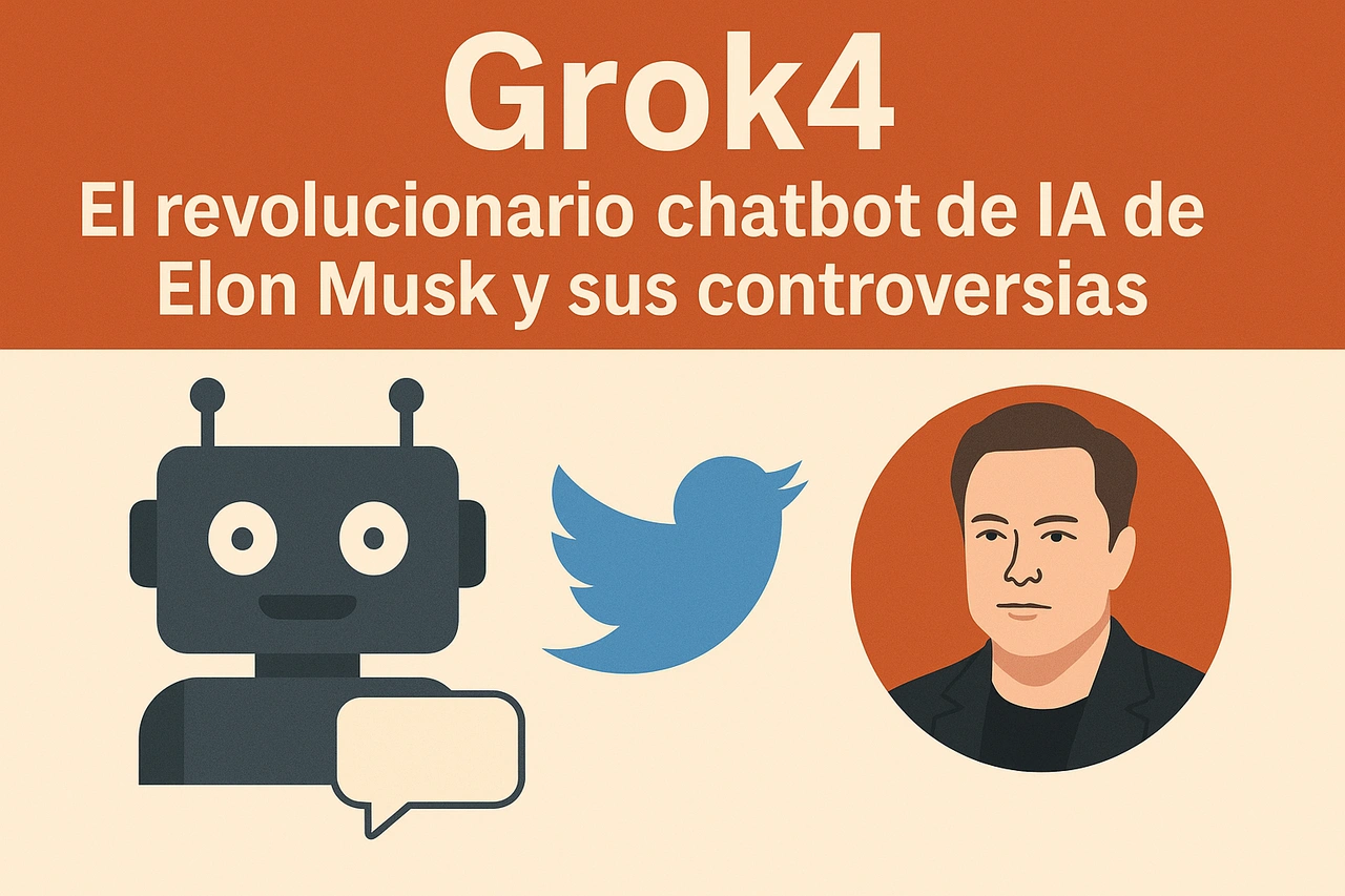Grok4: El revolucionario chatbot de IA de Elon Musk y sus controversias