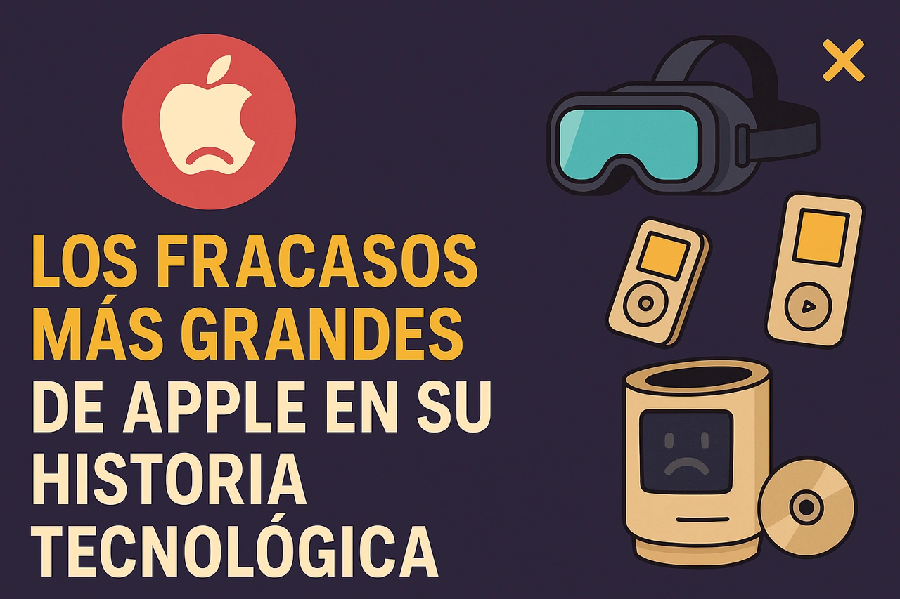 Los fracasos más grandes de Apple en su historia tecnológica