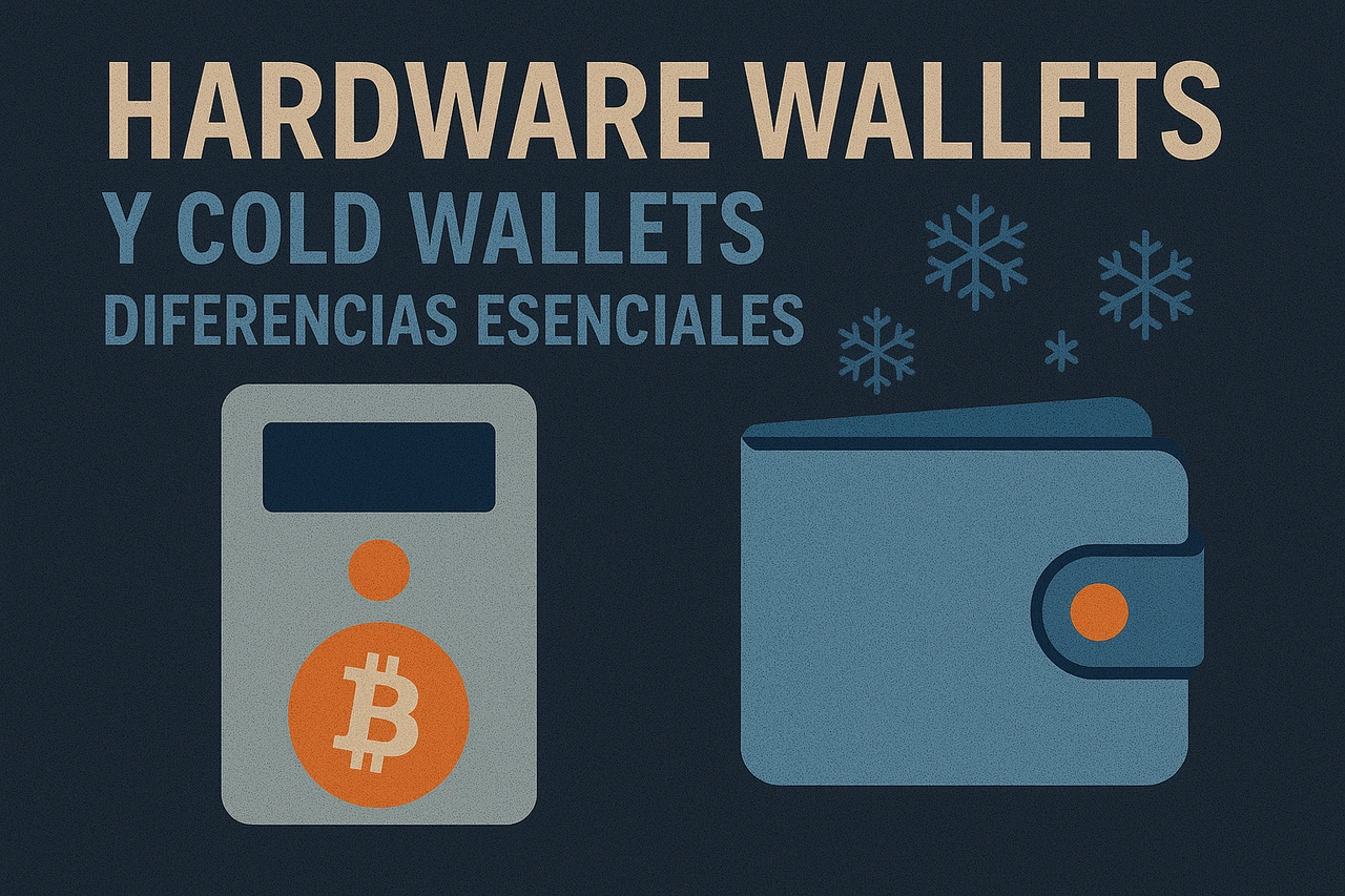 Hardware wallets y cold wallets diferencias esenciales