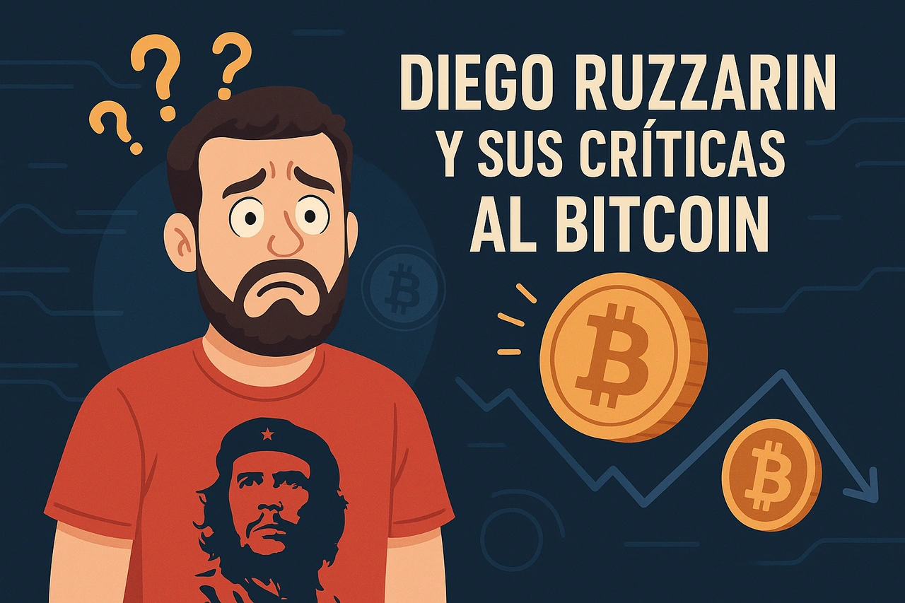 Diego Ruzzarin y sus críticas al Bitcoin