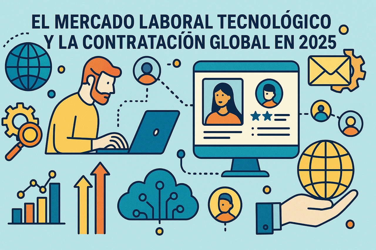 El mercado laboral tecnológico y la contratación global en 2025