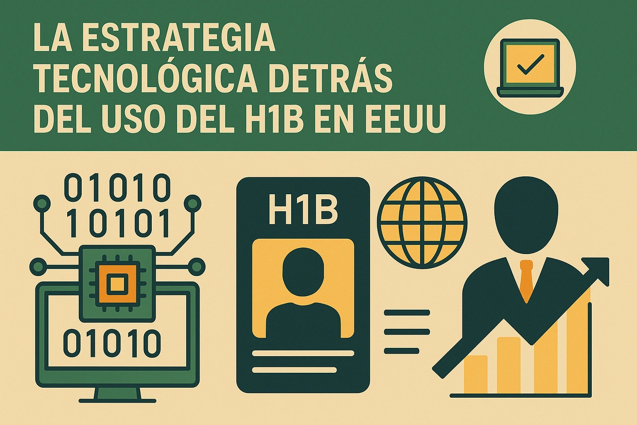 La estrategia tecnológica detrás del uso del H1B en EE UU