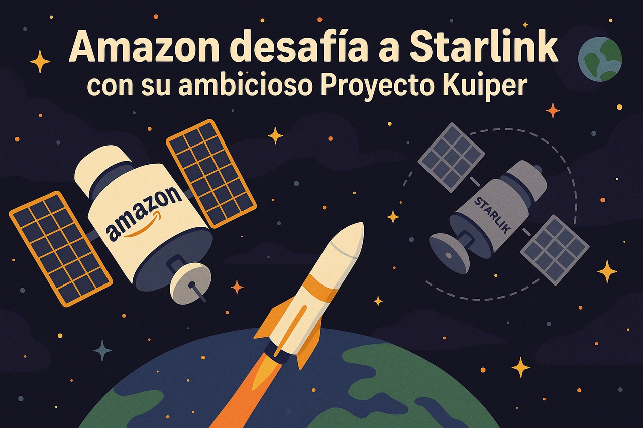 Amazon desafía a Starlink con su ambicioso Proyecto Kuiper