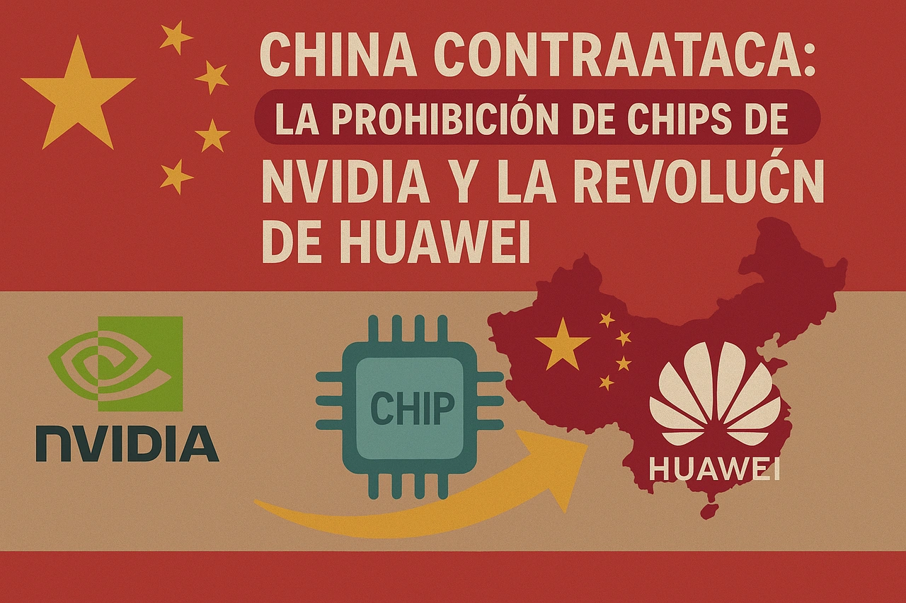 China contraataca: la prohibición de chips de Nvidia y la revolución de Huawei