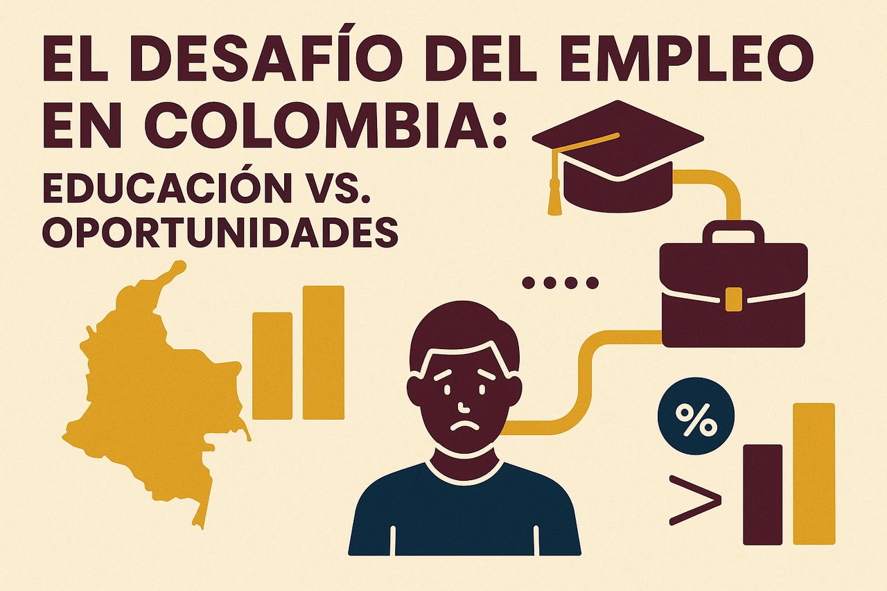 El Desafío del Empleo en Colombia: Educación vs. Oportunidades