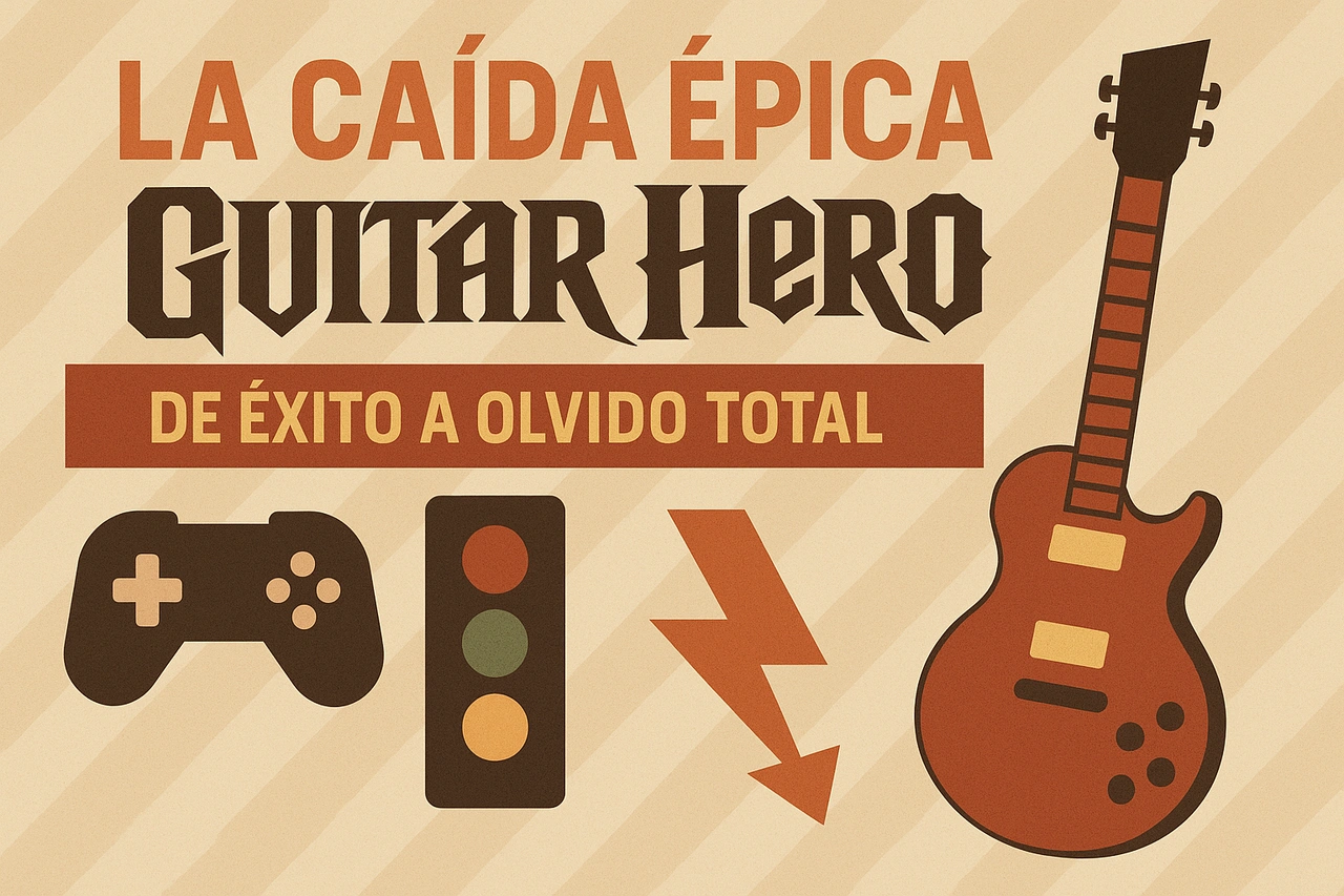 La Caída Épica de Guitar Hero: De Éxito a Olvido Total
