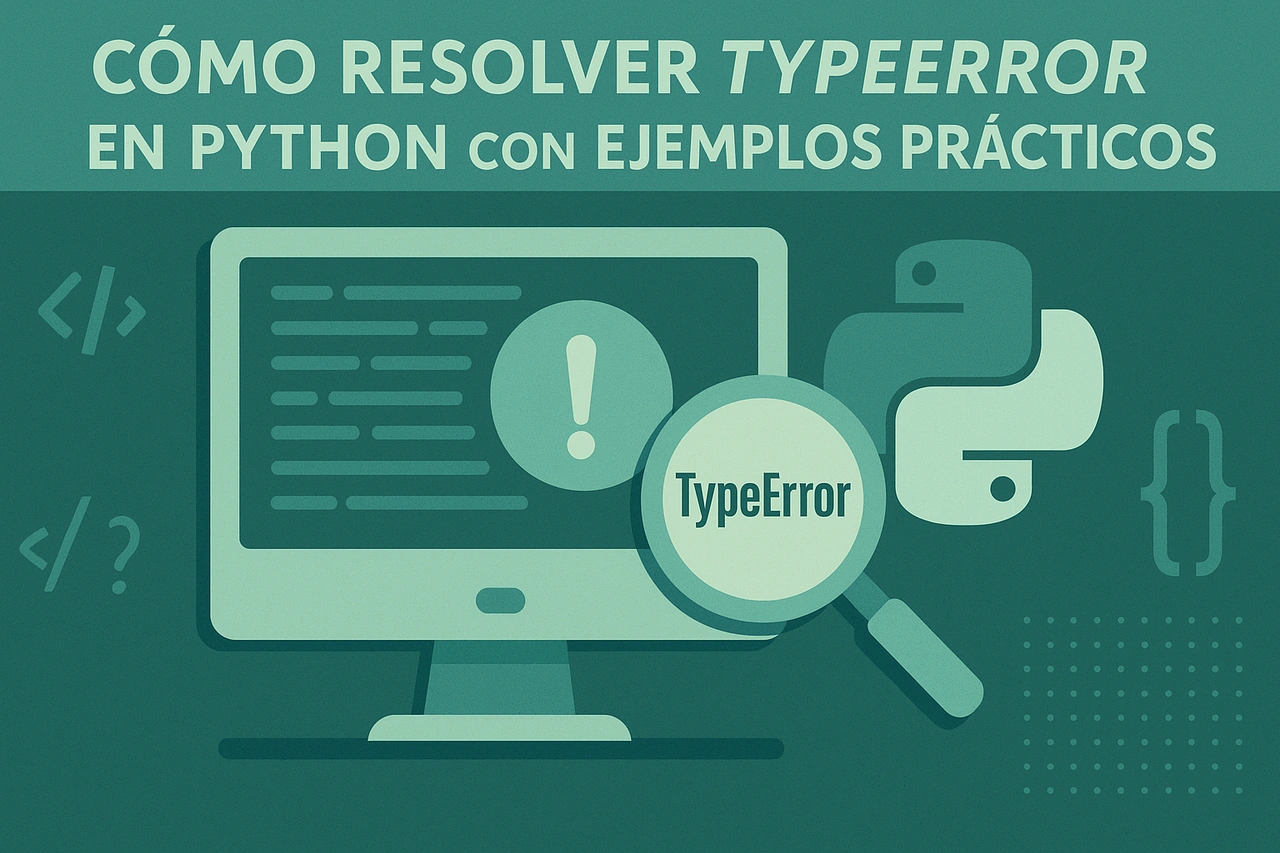 Cómo resolver TypeError en Python con ejemplos prácticos