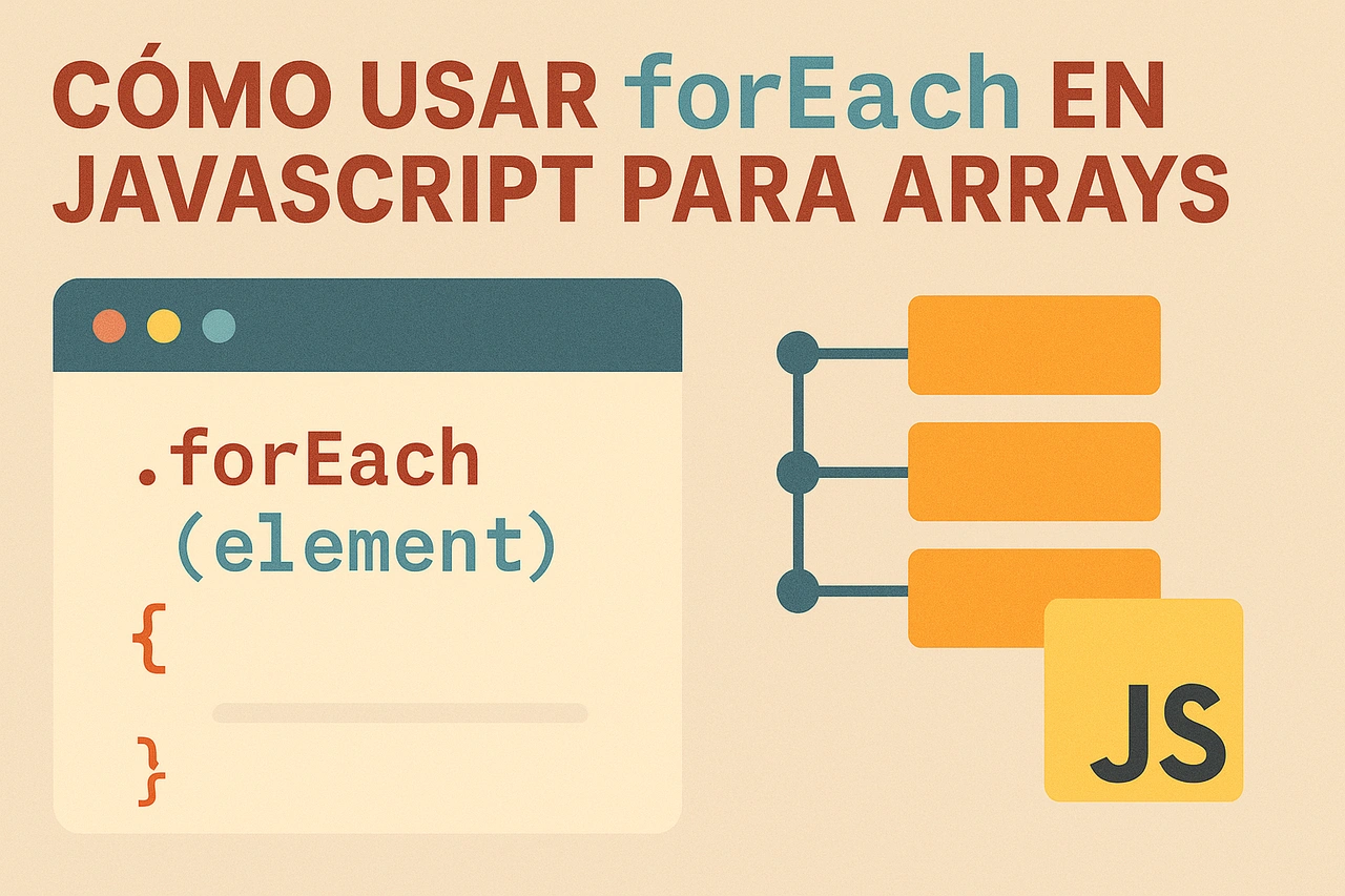 Cómo usar forEach en JavaScript para arrays