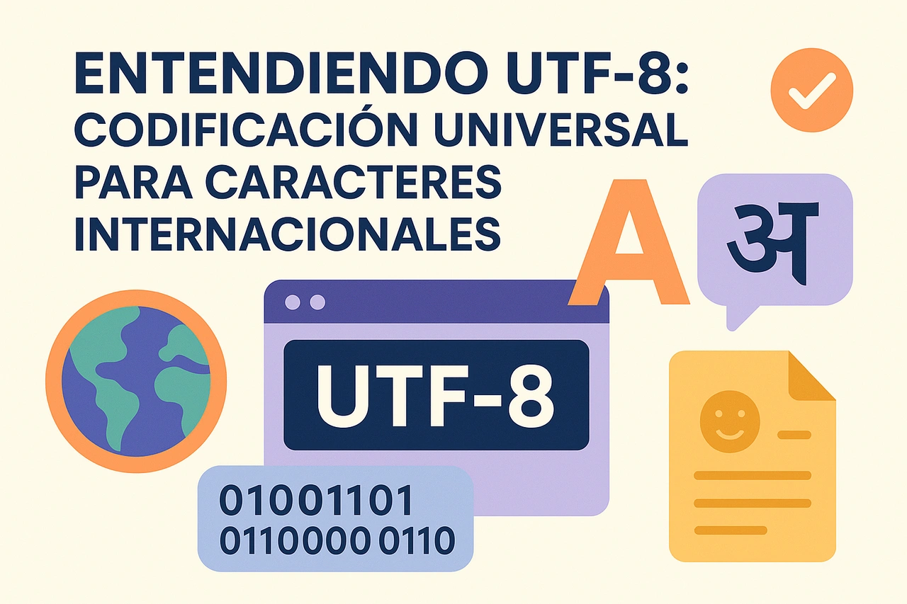 Entendiendo UTF-8: Codificación Universal para Caracteres Internacionales