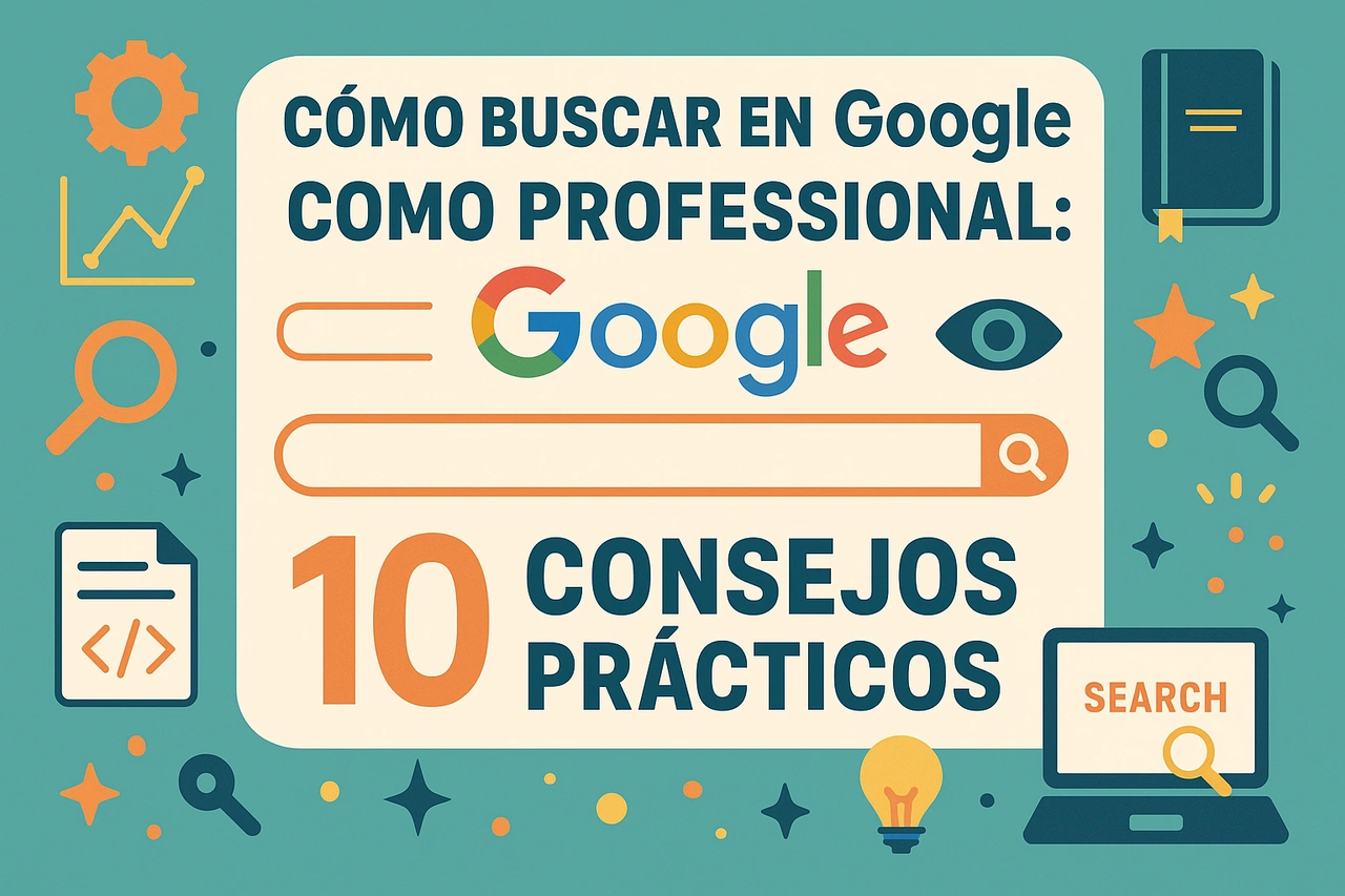 Cómo buscar en Google como profesional: 10 consejos prácticos