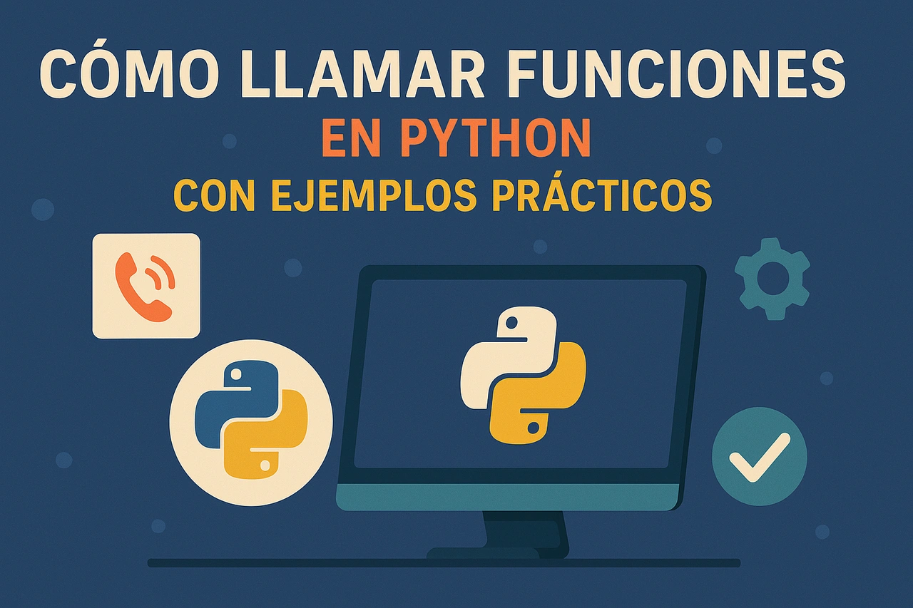 Cómo Llamar Funciones en Python con Ejemplos Prácticos