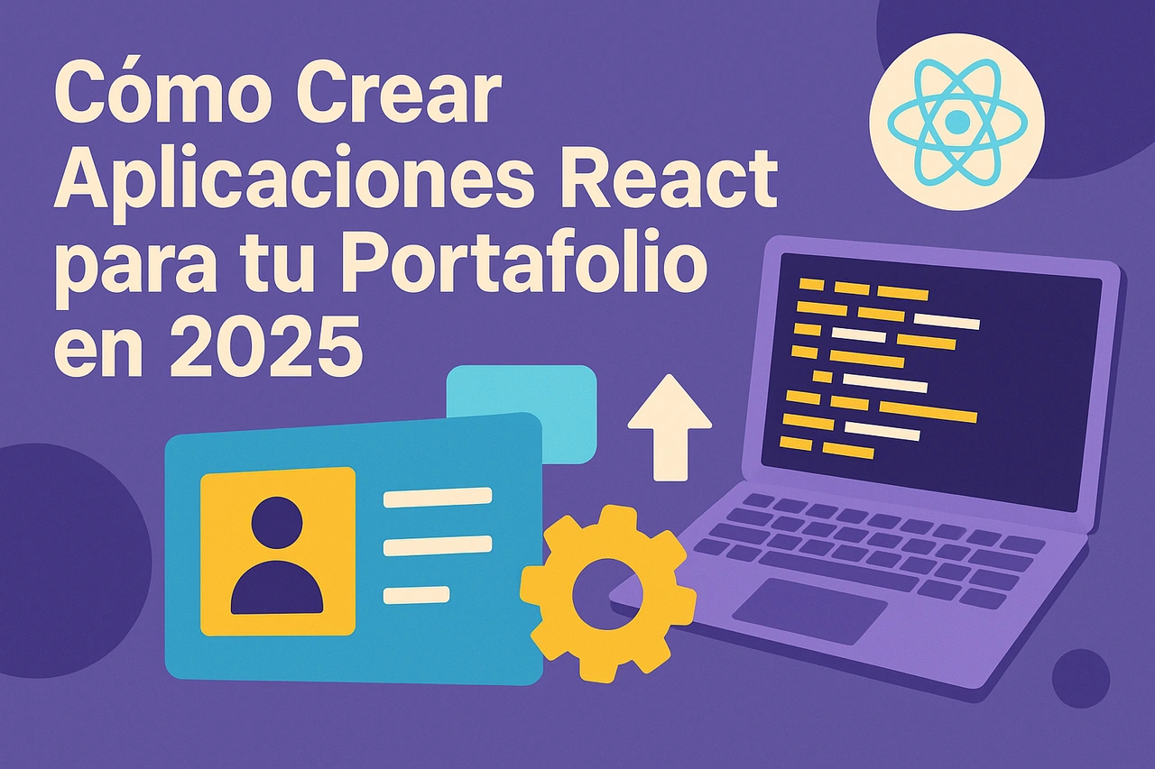 Cómo Crear Aplicaciones React para tu Portafolio en 2025