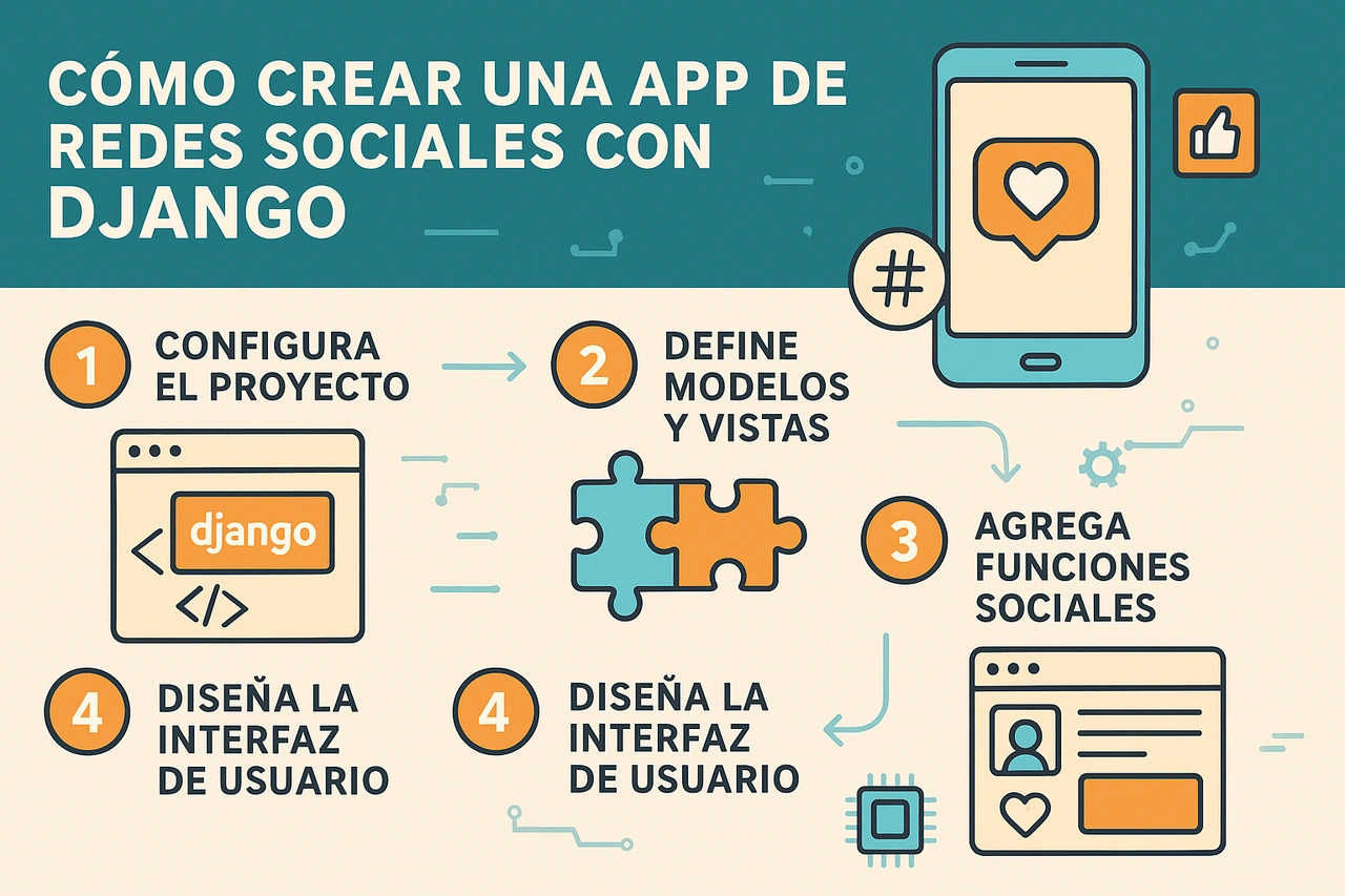 Cómo Crear una App de Redes Sociales con Django