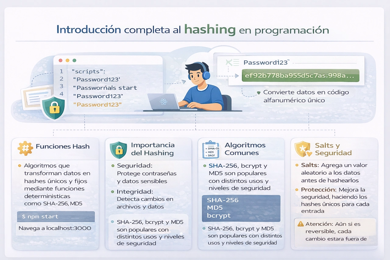 Introducción completa al hashing en programación