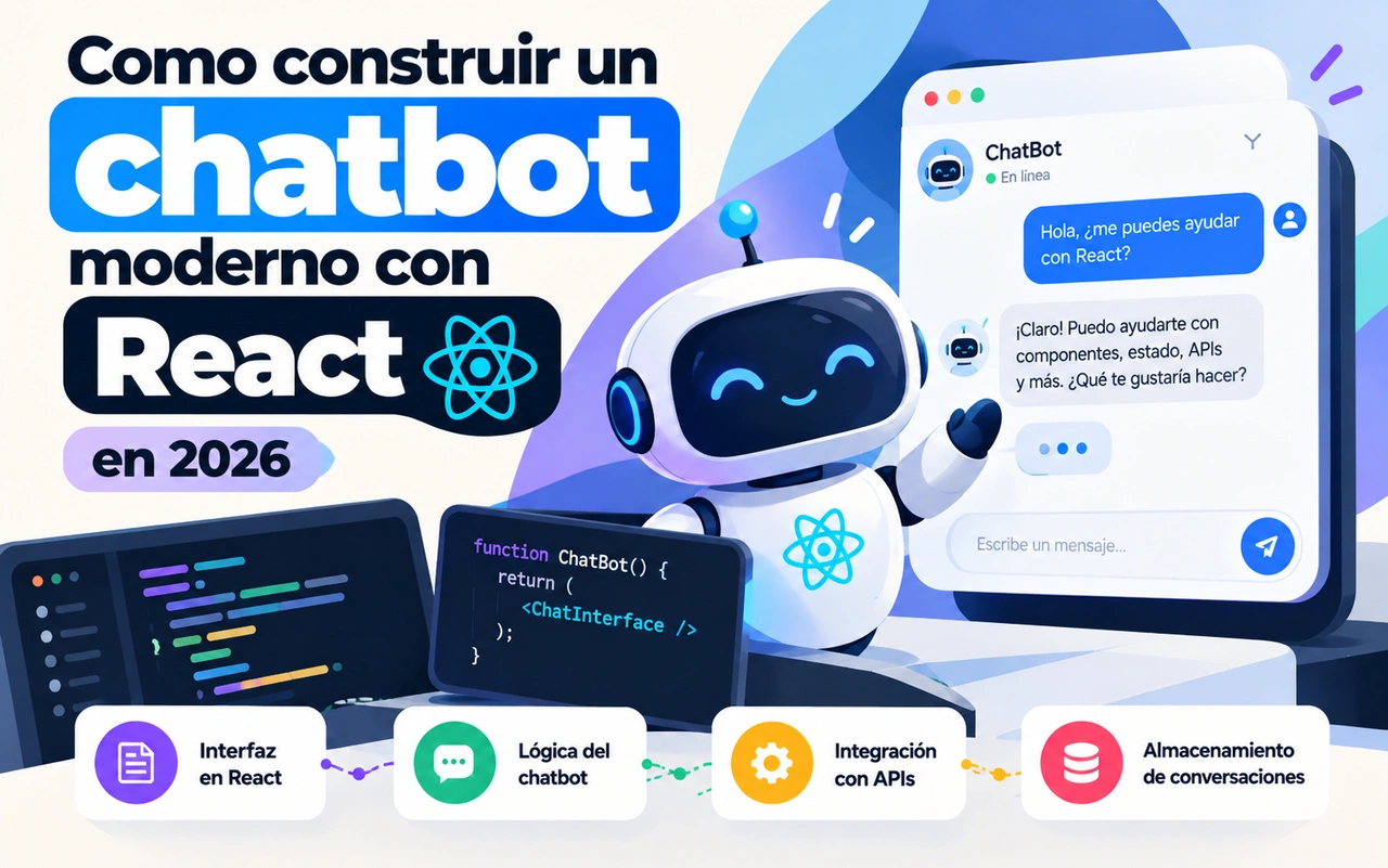 Como construir un chatbot moderno con React en 2026