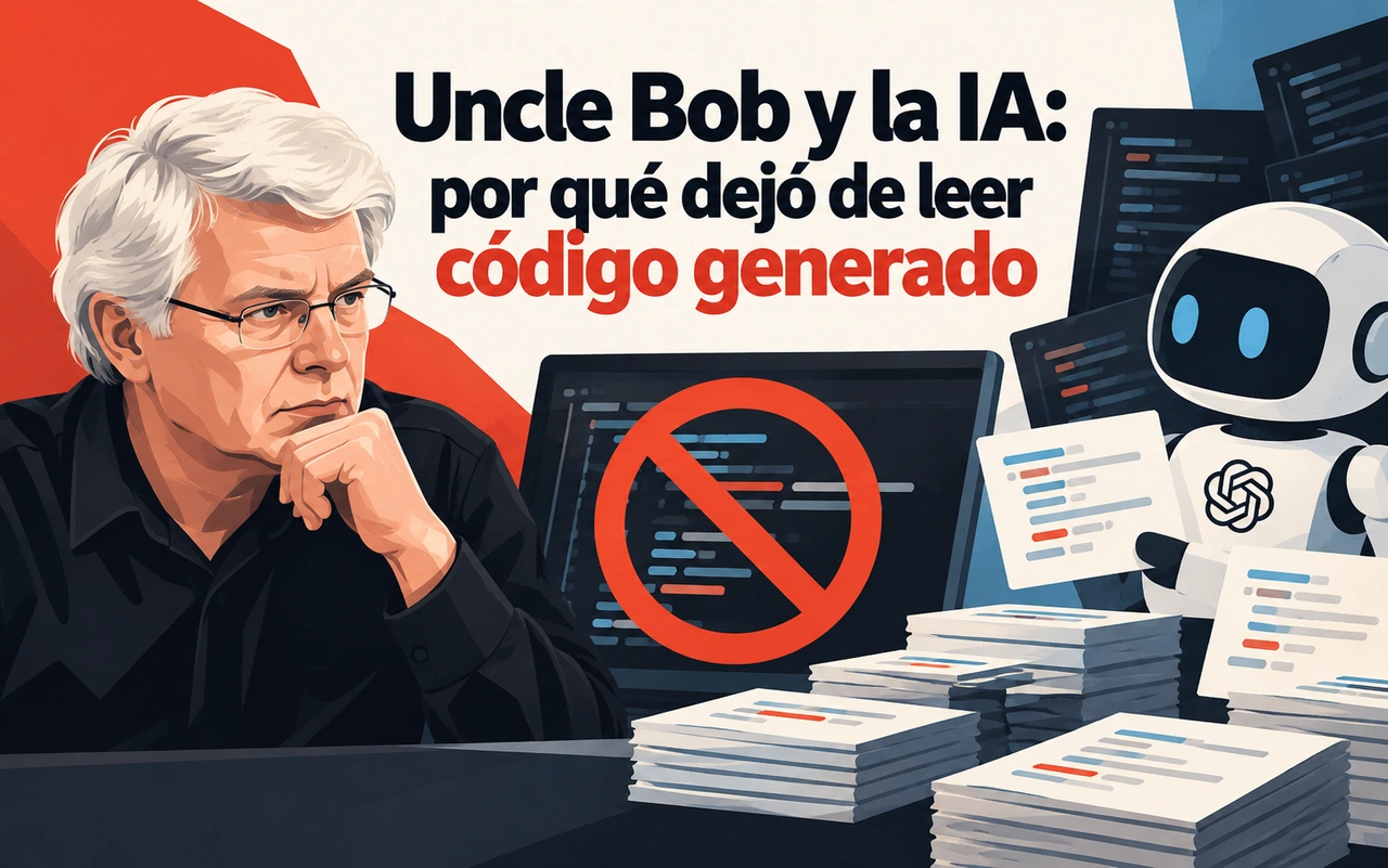 Uncle Bob y la IA: por qué dejó de leer código generado