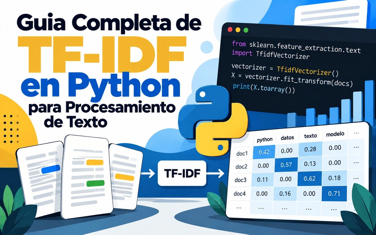 Guia Completa de TF-IDF en Python para Procesamiento de Texto