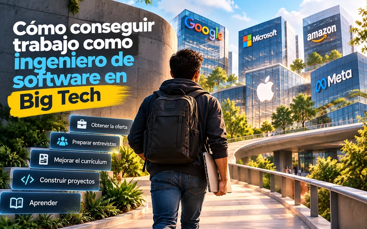 Cómo conseguir trabajo como ingeniero de software en Big Tech