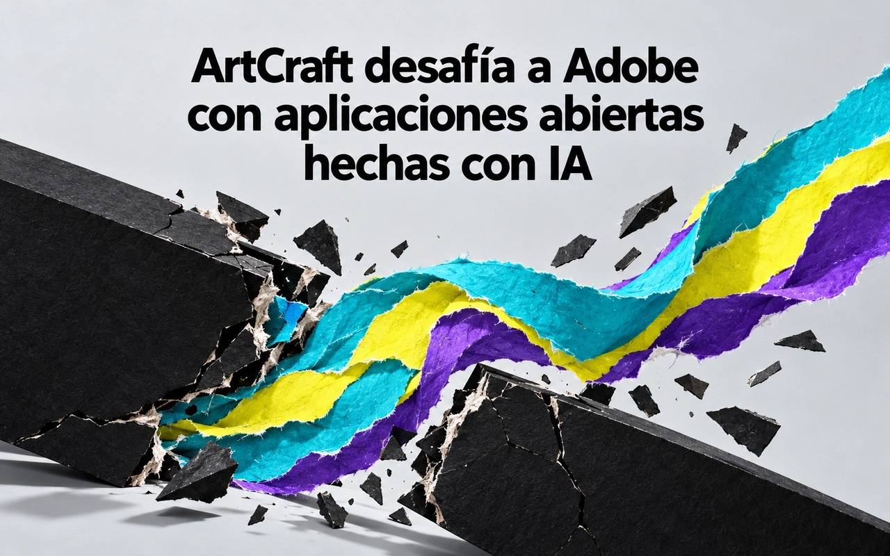 ArtCraft desafía a Adobe con aplicaciones abiertas hechas con IA