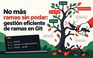 No más ramas sin podar: gestión eficiente de ramas en Git