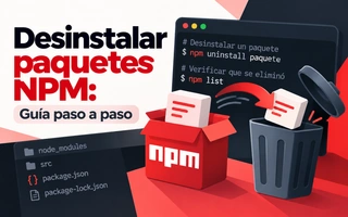 Desinstalar paquetes NPM: Guía paso a paso