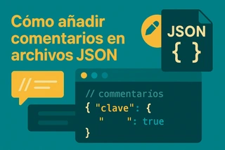 Cómo añadir comentarios en archivos JSON: Ejemplo y tips