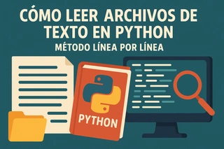 Cómo Leer Archivos de Texto en Python: Método Línea por Línea