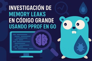 Investigación de memory leaks en código grande usando pprof en Go